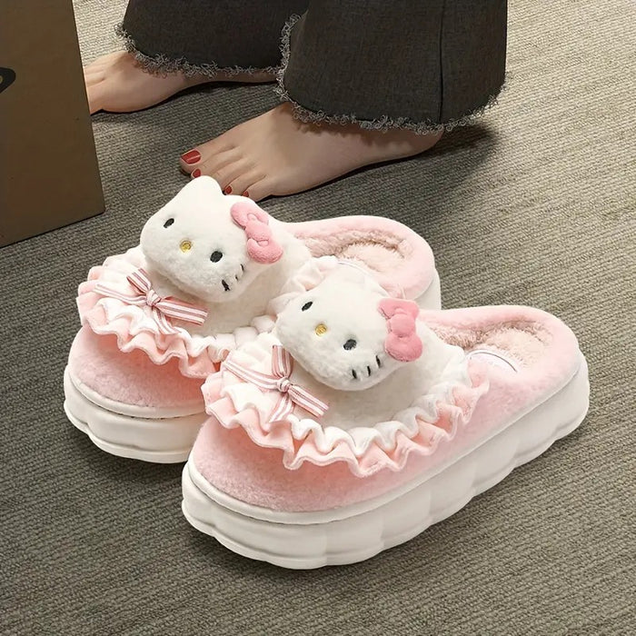 Kawaii Soft Plush Cozy Slippers