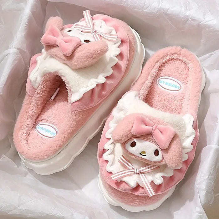 Kawaii Soft Plush Cozy Slippers